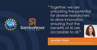 SambaNova Joins NAIRR pilot program to support strategic national AI research initiative