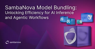 SambaNova Model Bundling: Unlocking Efficiency for AI Inference and Agentic Workflows